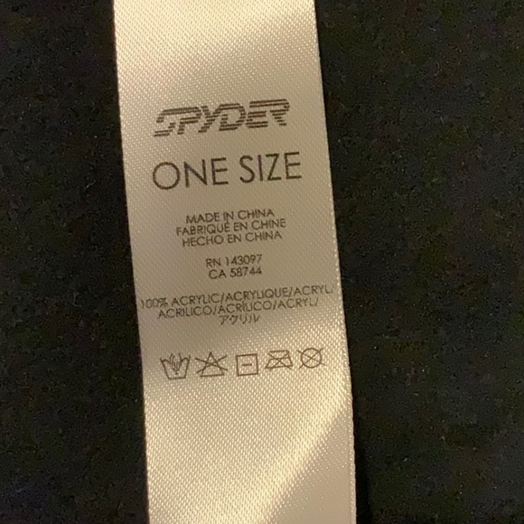 Spyder Girls Stripe Hat (Orange/Raspberry) stripe - Picture 7 of 8